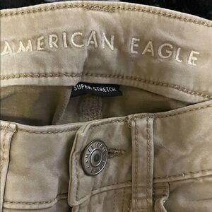 American Eagle Outfitters Beige Jeggings, 2 Regular